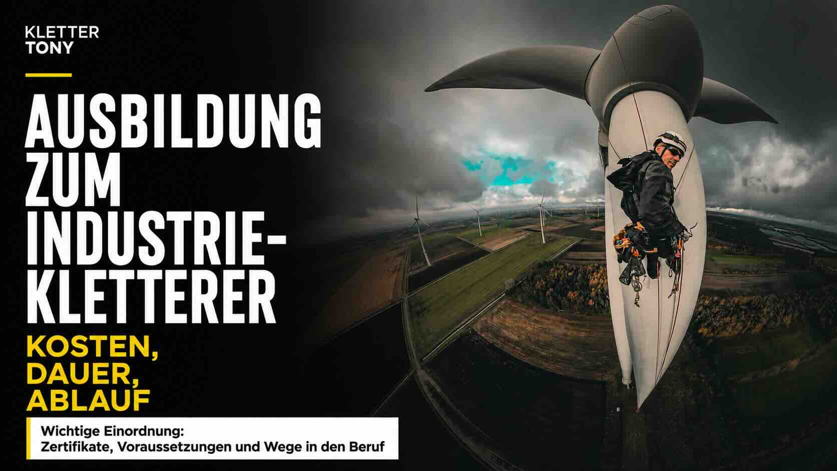 Original-Titelbild: Industriekletterer-Ausbildung: Kosten, Dauer, Ablauf und Zertifikate